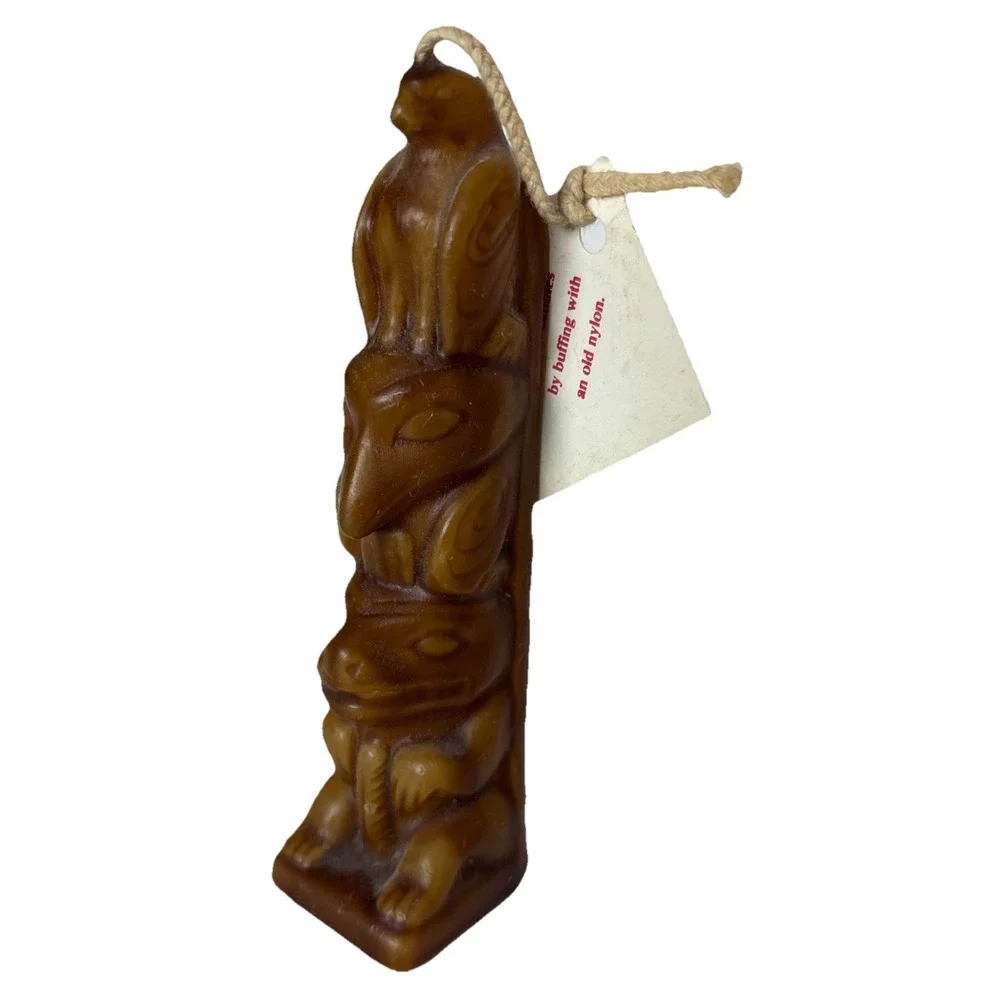 Totem Pole Animal Alaska Candle Factory Handcrafted Candle New shelf sitter